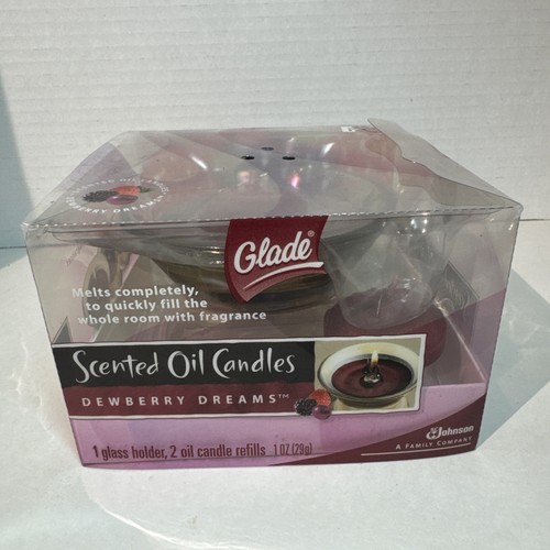Glade scented oil candles - glade,