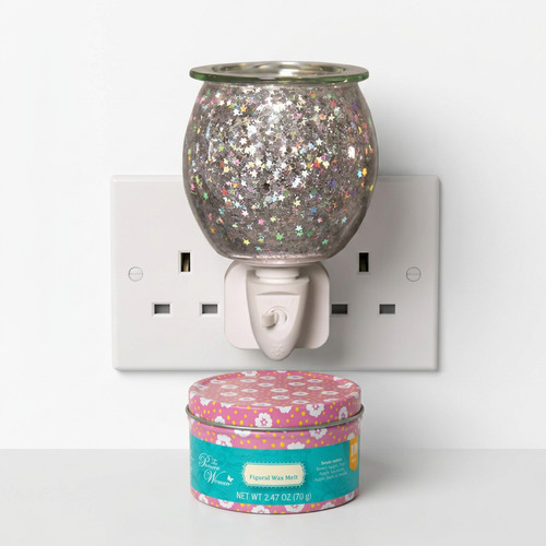Glitter glass electric - electric, wax