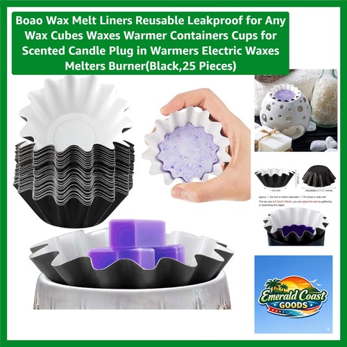 Reusable wax melt liners - reusable,