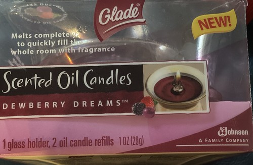 Glade scented oil candles - glade,