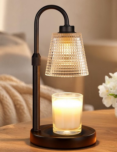 Candle warmer lamp with timer - lamp,