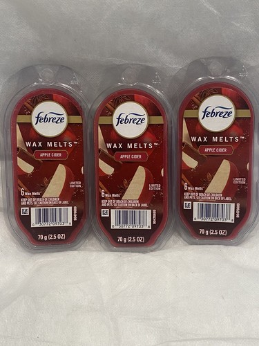 Pack febreze apple cider wax - pack,