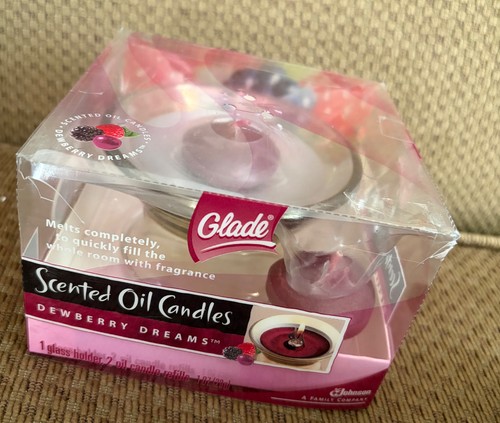 Glade scented oil candles - glade,